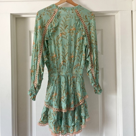 Spell & The Gypsy Maisie Playdress In Vintage Turquoise - Picture 6 of 9